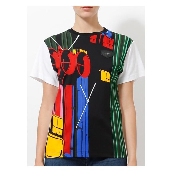 Louis Vuitton Tops - LOUIS VUITTON NWT 2019 Caeda Pompidou Souvenir Cotton T-shirt Unisex